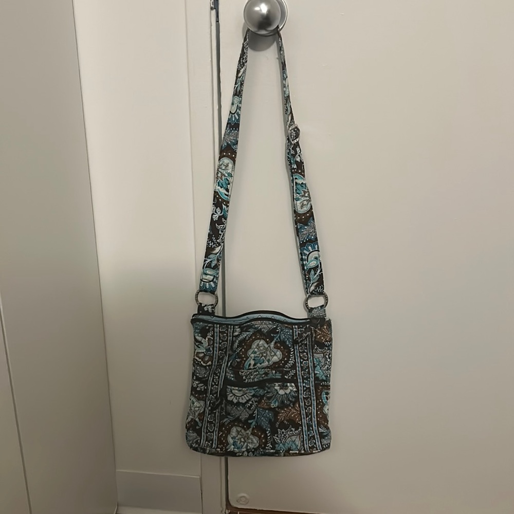 Vera Bradley Crossbody Bag - Java Chip (Retired pattern)
